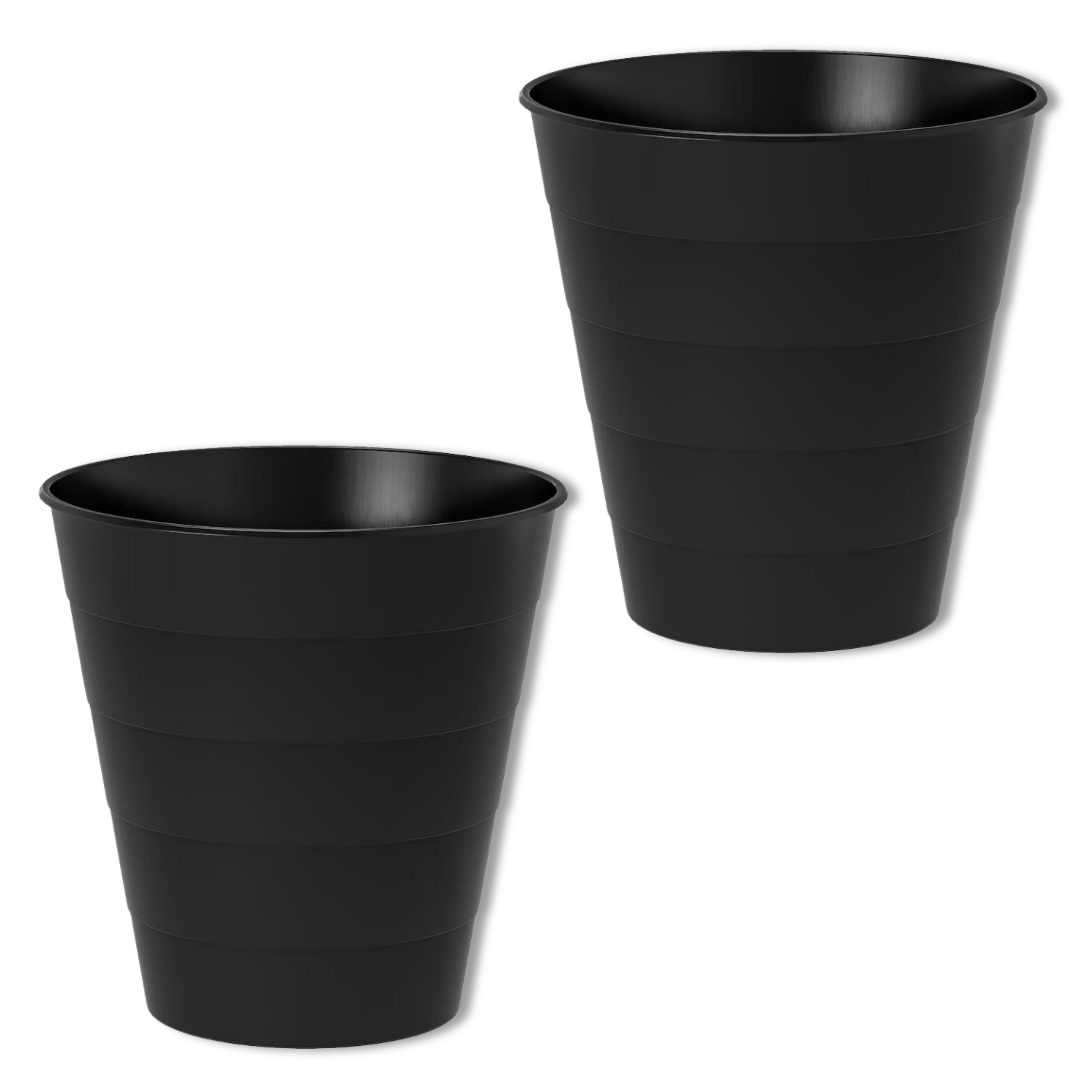 Bote De Basura De 10l - Compacto Y Ecológico Negro para Tu Hogar 2pzs $339