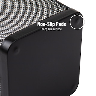 Foto 5 | Trash Can Mind Reader Mesh Square, 9,75 De Largo X 9,75 De Ancho X 12,25 De Alto, Negro - Venta Internacional.