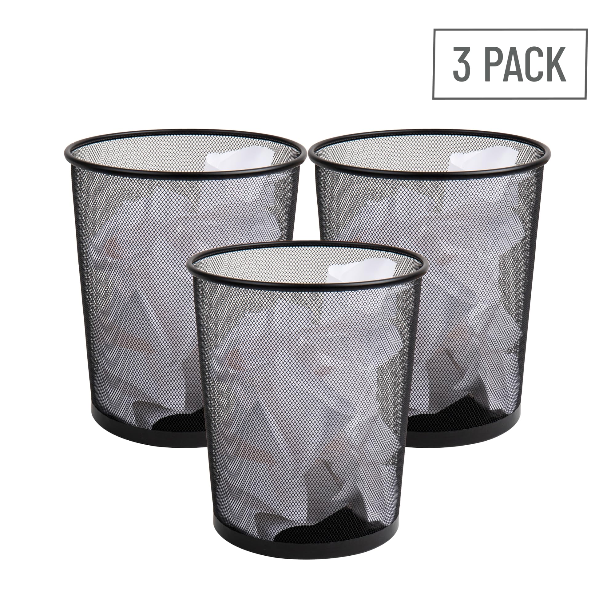 Foto 7 pulgar | Cesto de Basura Mind Reader 3 Piezas-Venta Internacional