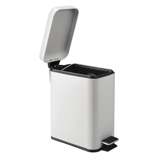 Foto 6 | Cubo De Basura Con Pedal Diseño M Con Tapa Y Cubo De Plástico De 5 Litros - Venta Internacional.