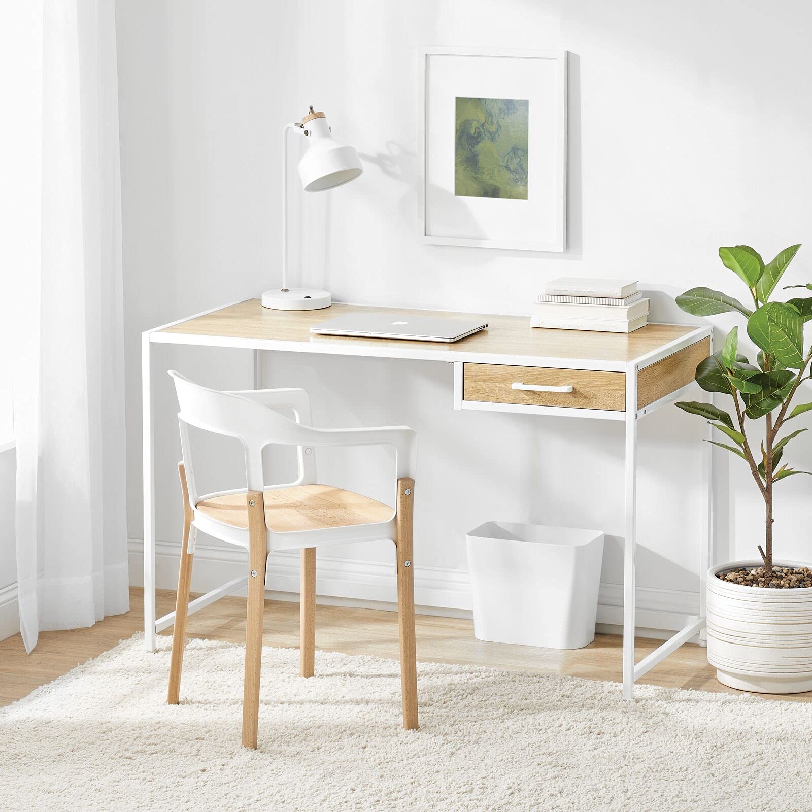 Foto 2 | Papelera Mdesign De Plástico De 11 4 Litros Para Baño O Dormitorio - Venta Internacional.