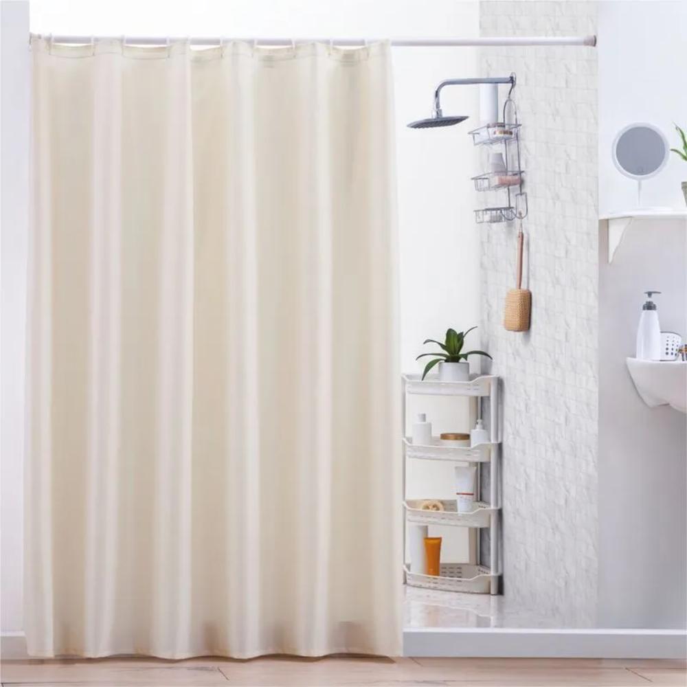 Foto 2 | Cortina de Baño Concord Impermeable Estándar Beige