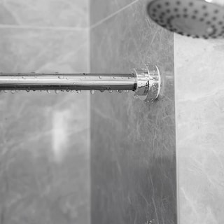 Foto 3 | Tubo Para Cortina De Baño Expandible Ajustable 105-170 Cm