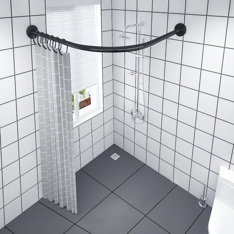 Foto 3 pulgar | Tubo Cortina Baño Ajustable 80-100cm