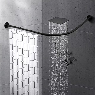 Foto 2 | Tubo Cortina Baño Ajustable 80-100cm