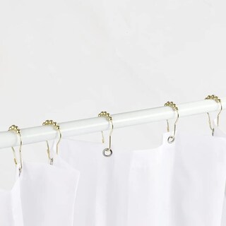 Foto 3 | Kit De 12 Ganchos De Cortina De Baño De Acero Inoxidable Eo Safe Imports Esi-18918 Dorado