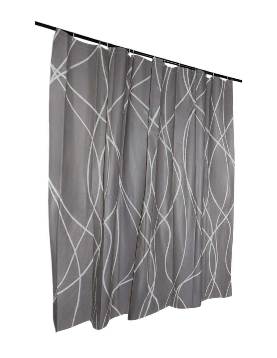 Foto 2 | Cortina De Baño Peva Impermeable Argenis 180 X 180 Cm