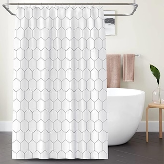 Foto 3 | Cortina De Baño Peva Impermeable Neysa 180 X 180 Cm