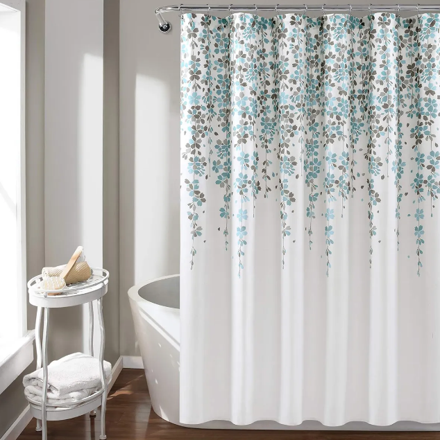 Foto 3 pulgar | Cortina De Baño Xtellar Premium 180x180cm, Impermeable Y Decorativa Con Ganchos Incluidos