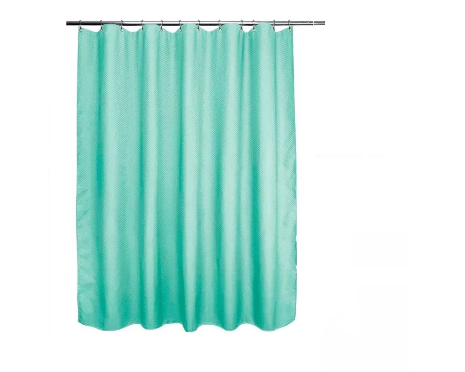 Foto 2 pulgar | Cortina de Baño Genérico 180 x 180 cm con Ganchos Incluidos