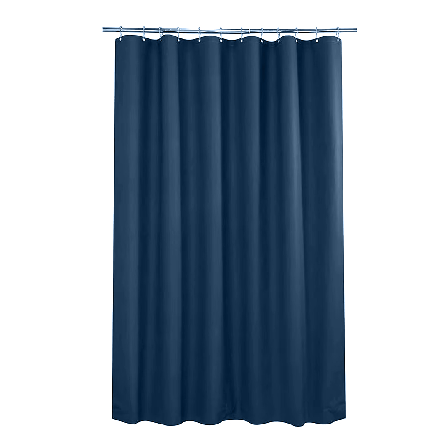 Foto 1 | Cortina De Baño Poliéster 214x183cm+ganchos Acero Inoxidable