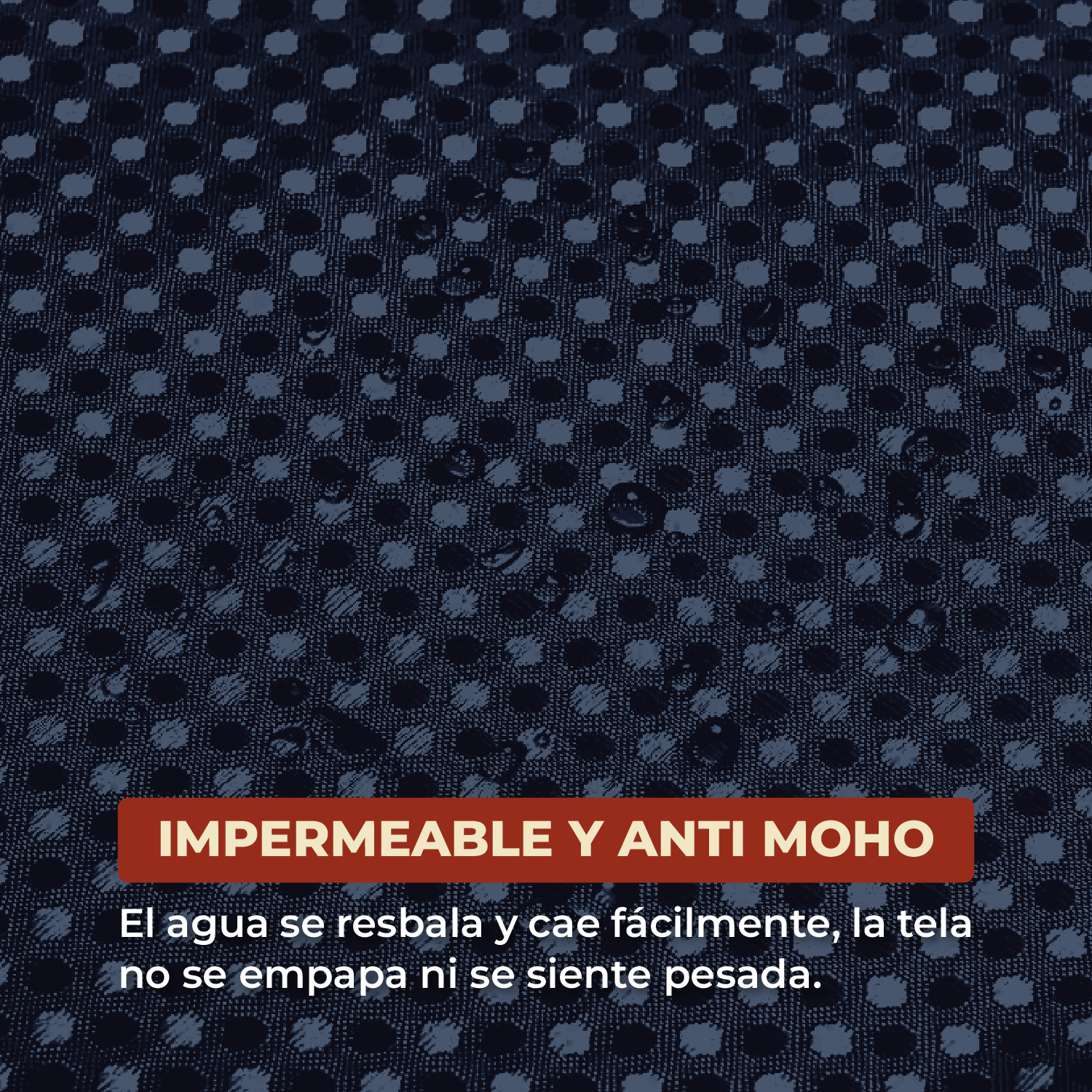 Foto 4 | Cortina de Baño con Tejido de Gofre 200 x 200 cm Azul + Ganchos de Acero Inoxidable
