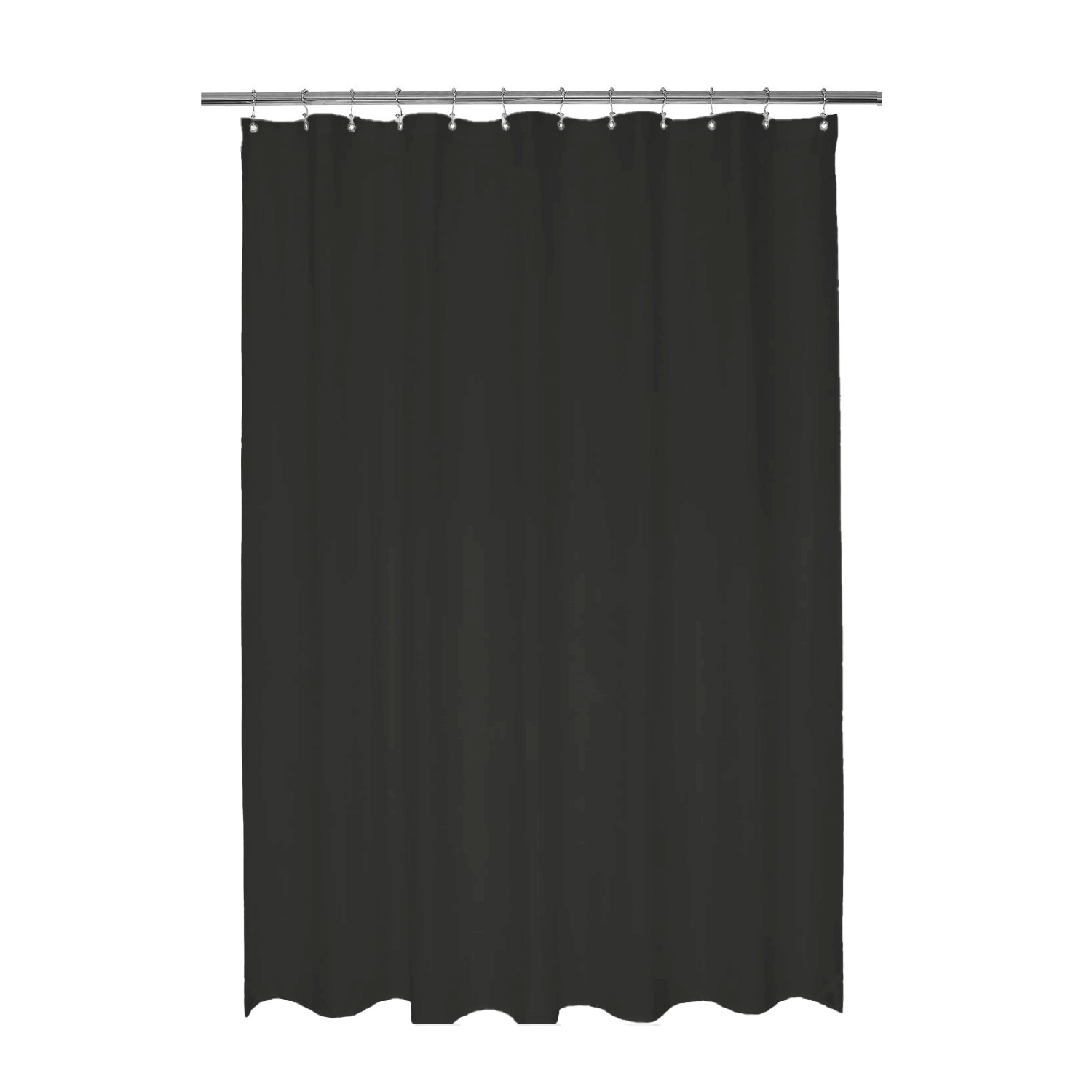 Foto 1 | Cortina De Baño Poliéster 200x200cm+ganchos Acero Inoxidable