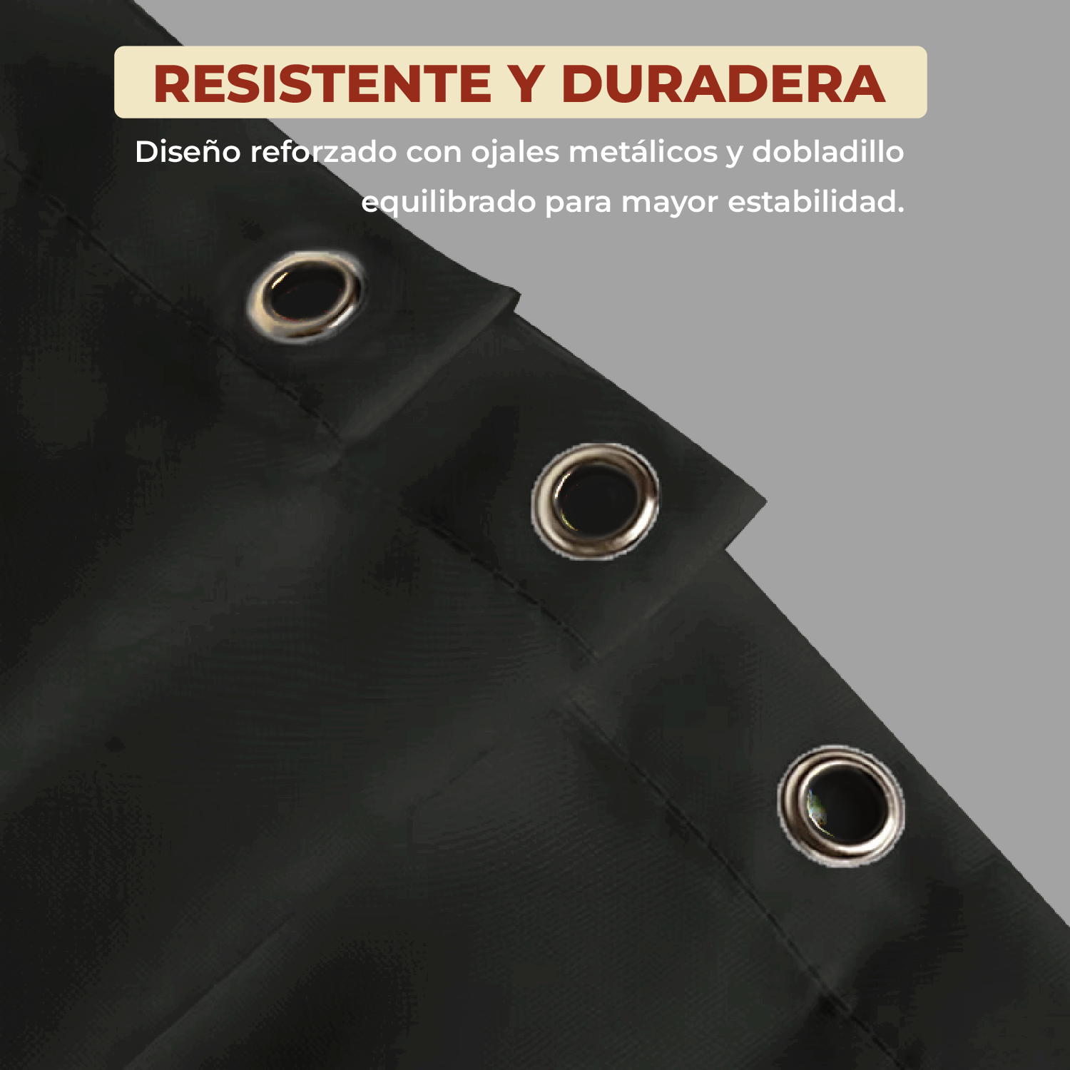 Foto 4 pulgar | Cortina De Baño Poliéster 200x200cm+ganchos Acero Inoxidable