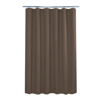 Foto 1 | Cortina de Baño Poliéster 214 x 183 cm + Ganchos de Acero Inoxidable