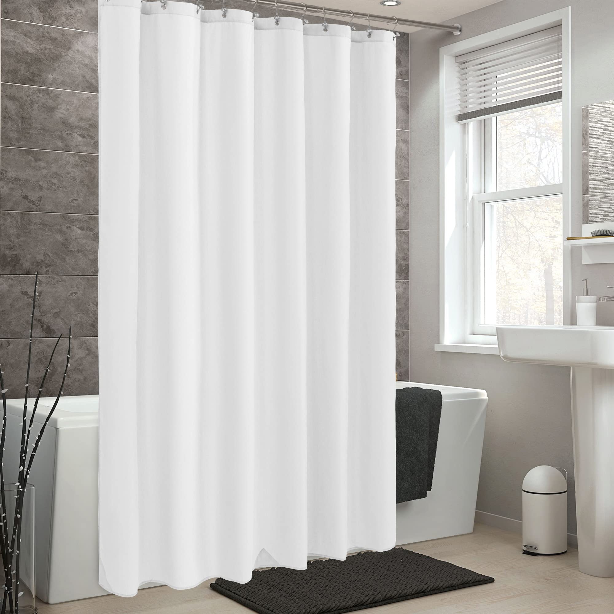 Foto 7 pulgar | Forro de Cortina de Ducha Alyvia Spring Impermeable 180 x 180 cm Blanco - Venta Internacional