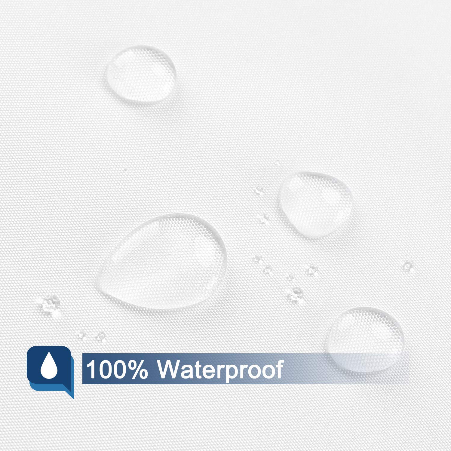 Foto 4 pulgar | Forro de Cortina de Ducha Barossa Design de Microfibra Impermeable - Venta Internacional