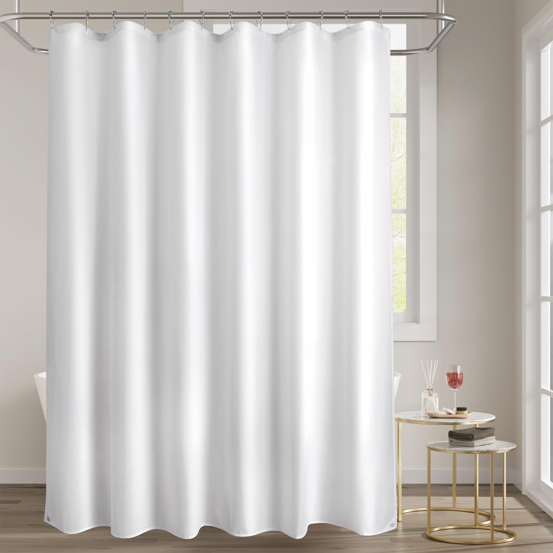 Foto 8 pulgar | Cortina de Ducha Titanker Tela Impermeable 180 x 180 cm - Venta Internacional