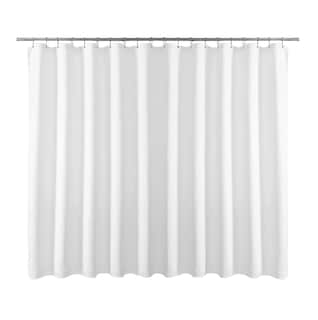 Foto 1 | Cortina De Baño De Tela 180 Cm X 180 Cm Impermeable Blanco