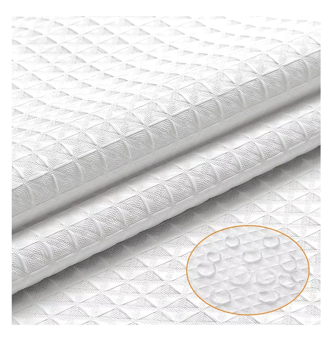 Foto 4 pulgar | Cortina De Baño De Tela 180 Cm X 180 Cm Impermeable Blanco