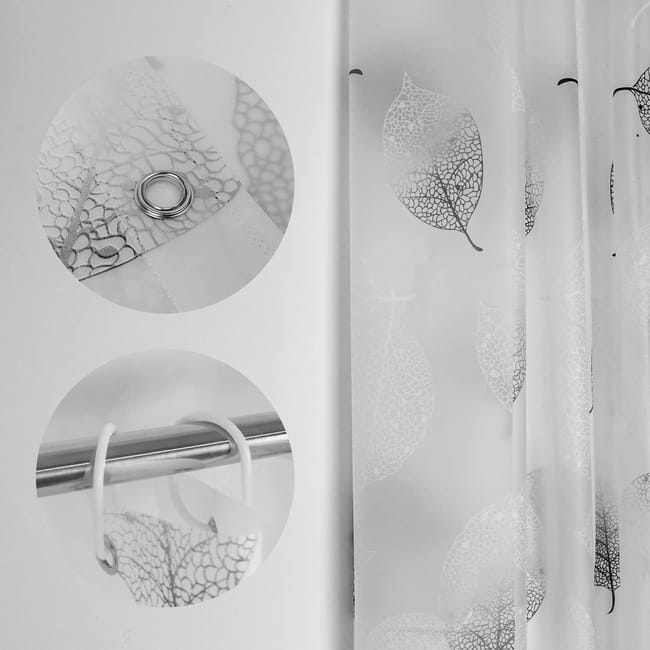 Foto 3 pulgar | Cortina De Baño Peva Impermeable Lien 180 X 180 Cm