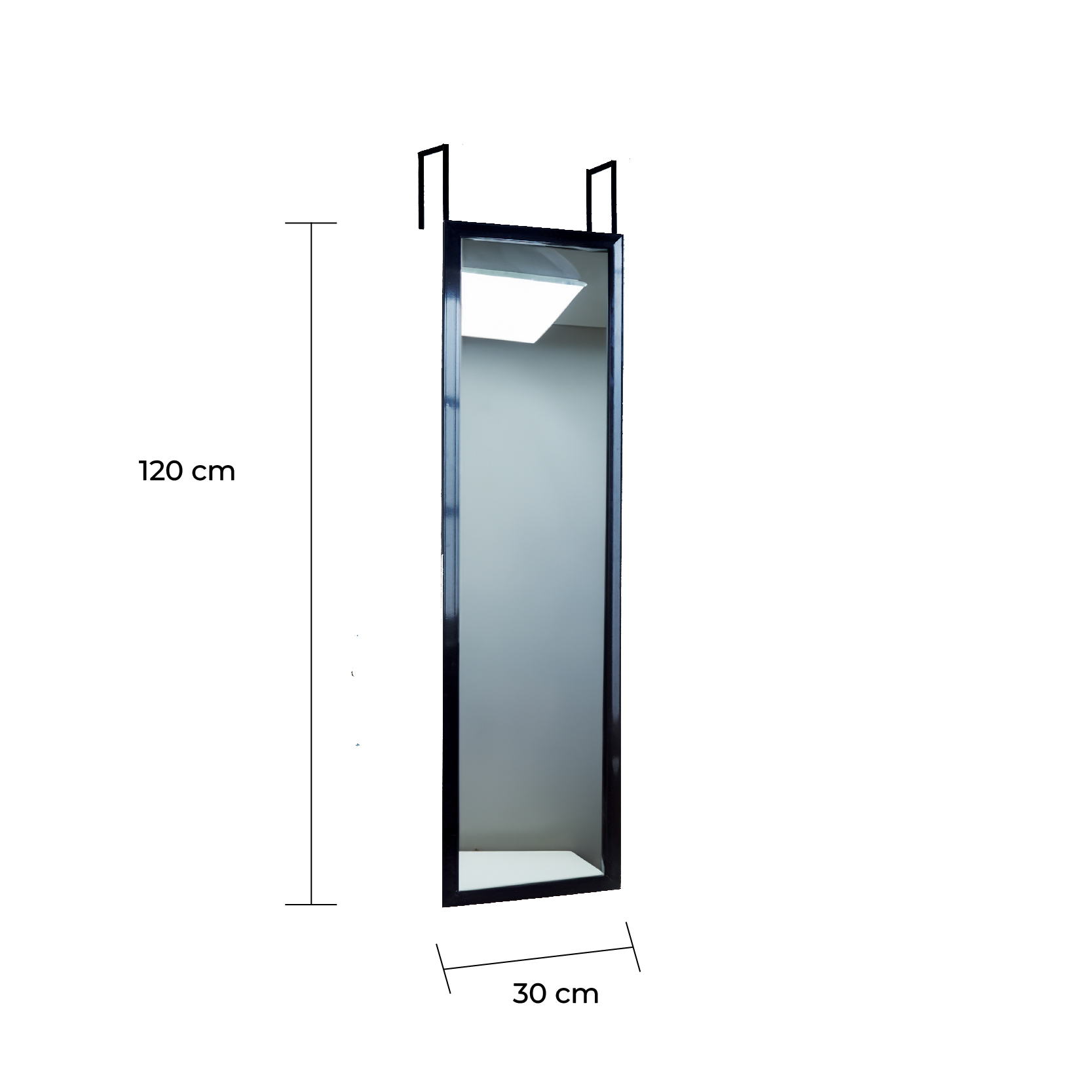 Foto 8 pulgar | Naterial Espejo Para Puerta Enmarcado Rectangular , Modelo Inspire