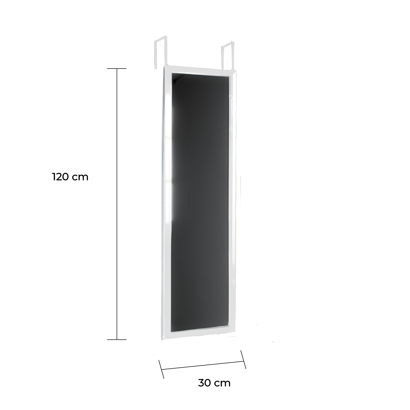 Foto 8 pulgar | Naterial Espejo Para Puerta Enmarcado Rectangular , Modelo Inspire