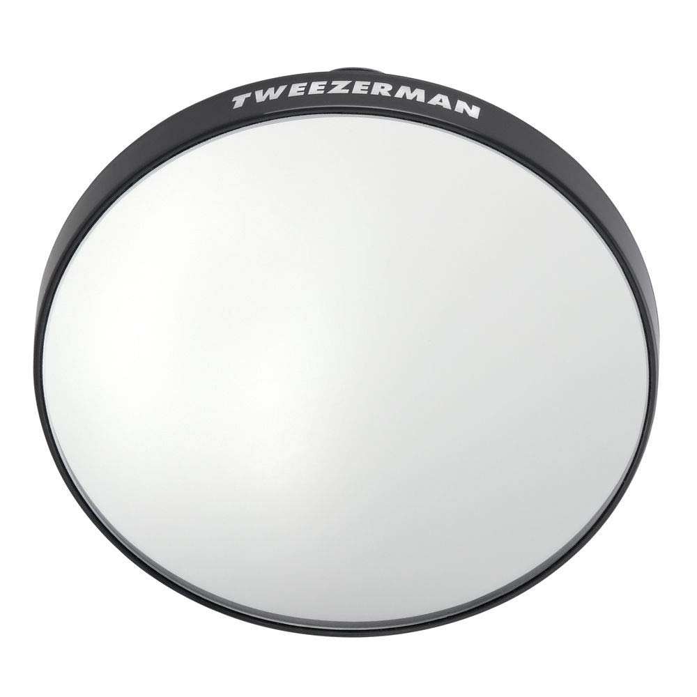 Espejo De Aumento Tweezerman Tweezermate 12x, Negro - Venta Internacional.