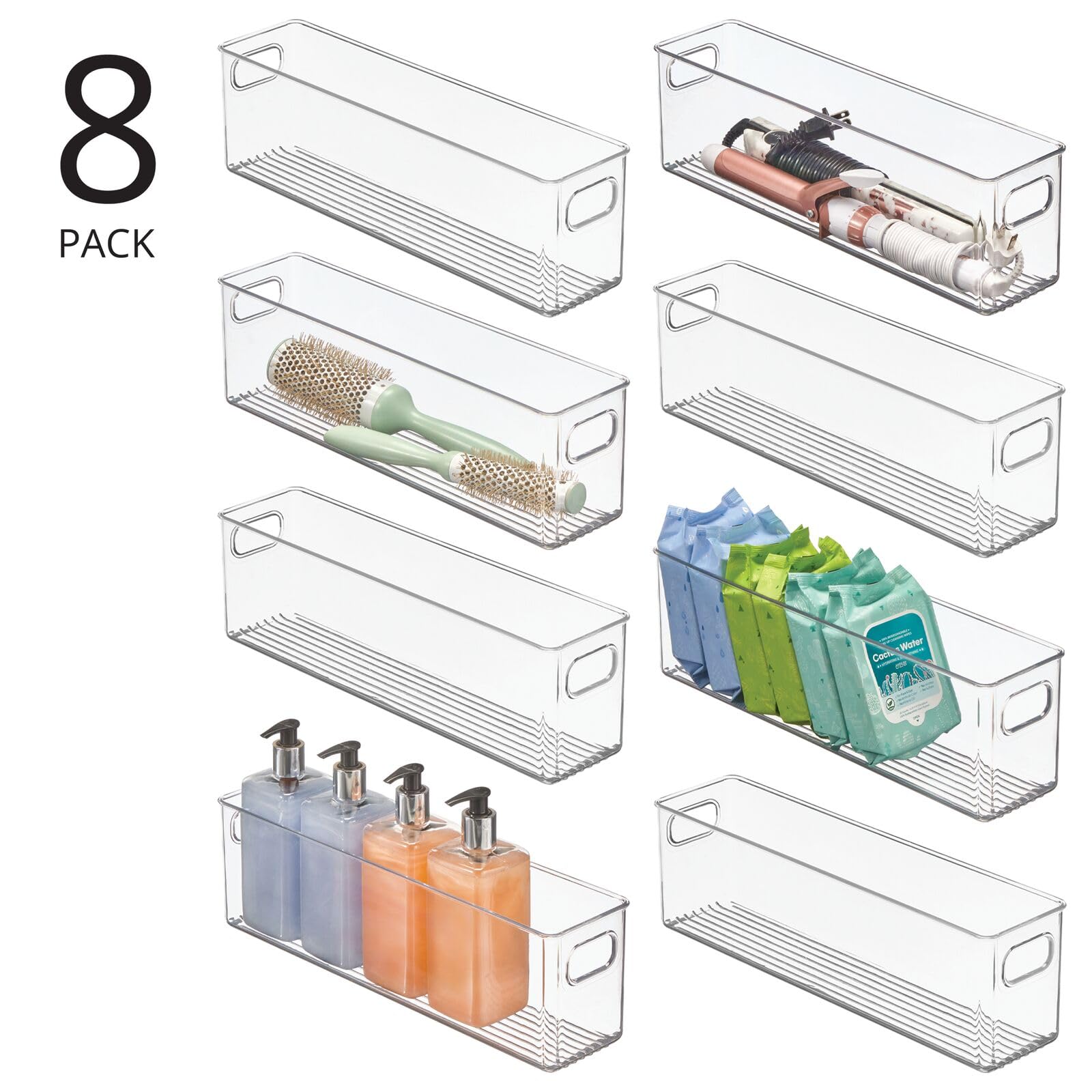 Foto 3 pulgar | Organizador de Baño mDesign Paquete de 8 - Venta Internacional