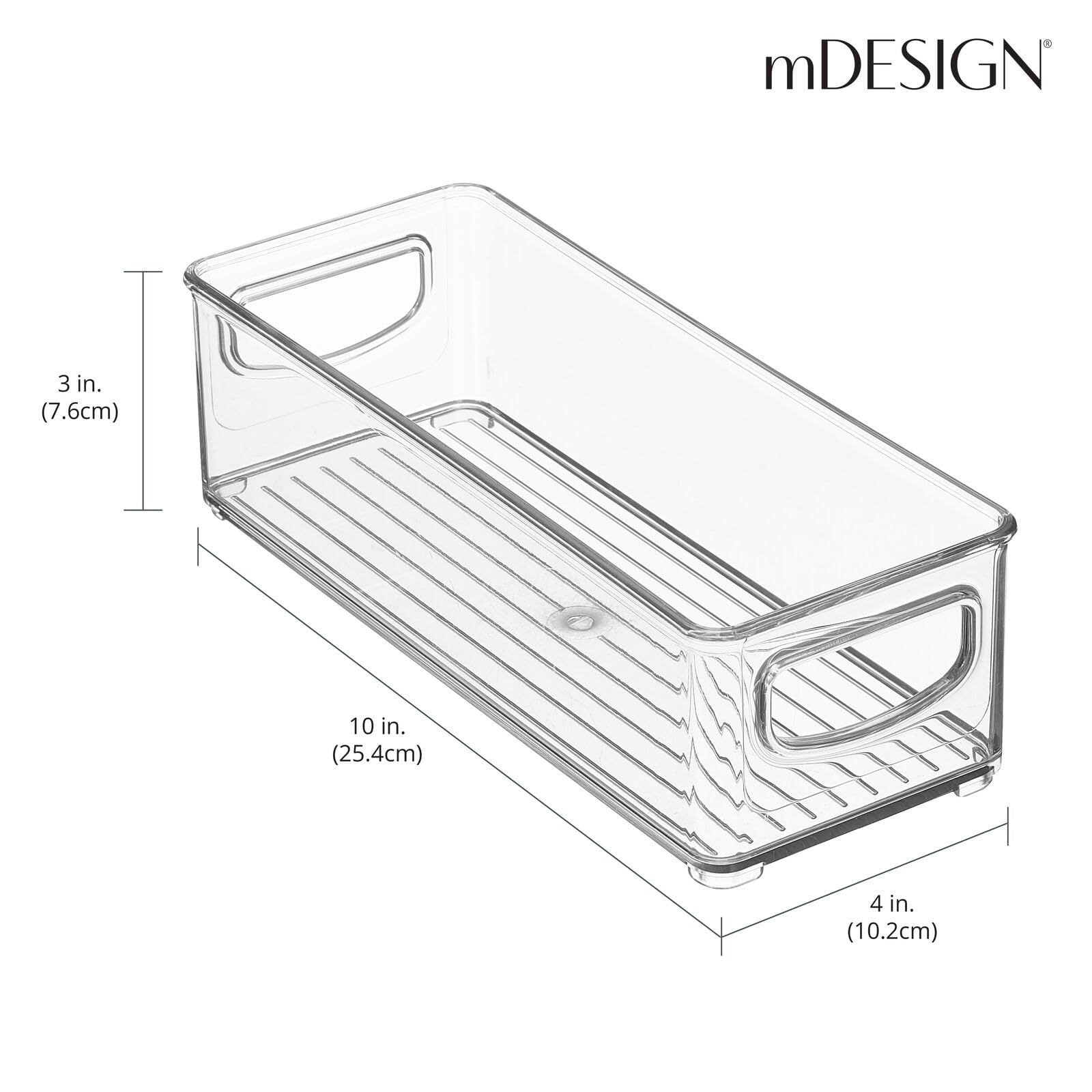 Foto 5 pulgar | Contenedores de Almacenamiento Mdesign Ligne para Baño 4 Piezas - Venta Internacional