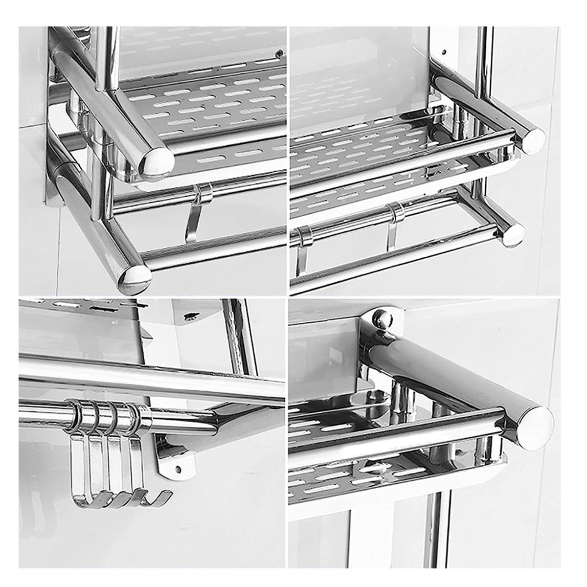 Foto 8 | Estante de Acero Inoxidable para Baño Elegate HOG.196