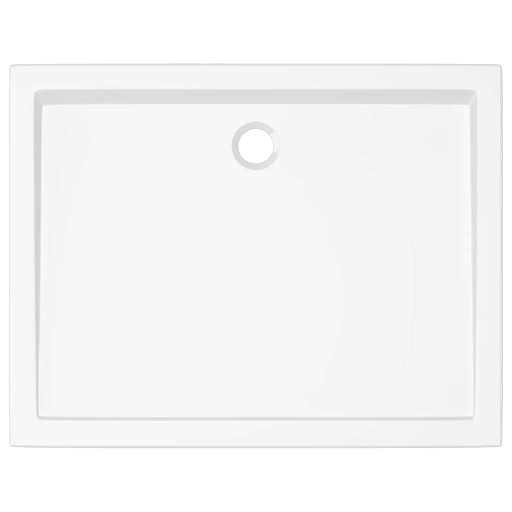 Foto 4 pulgar | Plato De Ducha Vidaxl Rectangular De Plástico Abs Brillante, Blanco - Venta Internacional.