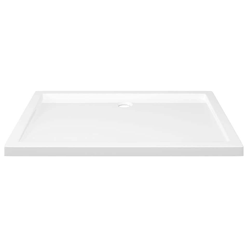 Foto 4 pulgar | Plato De Ducha Vidaxl Rectangular Blanco Brillante De 70 X 100 Cm - Venta Internacional.