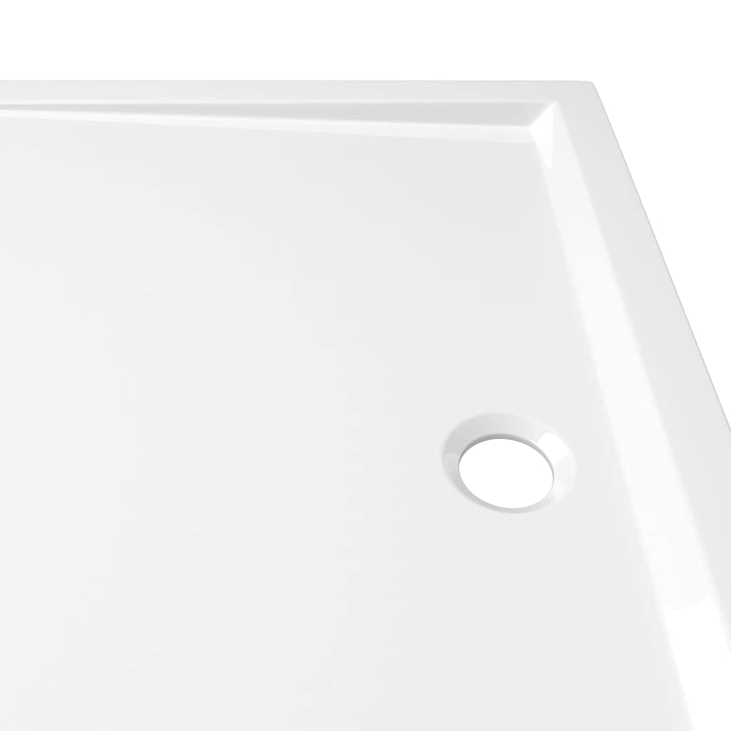 Foto 7 pulgar | Plato De Ducha Vidaxl Rectangular Blanco Brillante De 70 X 100 Cm - Venta Internacional.