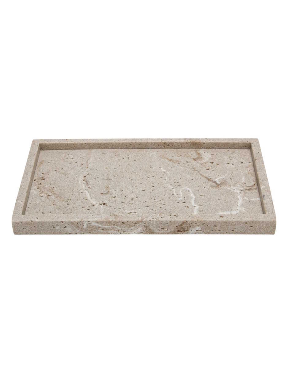 Foto 1 | Charola Zense Sidney Marmoleado Beige