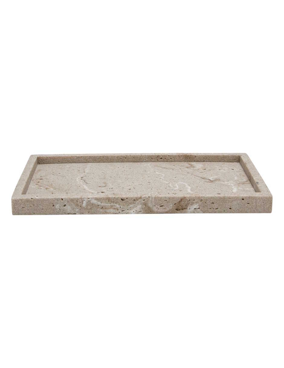 Foto 2 | Charola Zense Sidney Marmoleado Beige