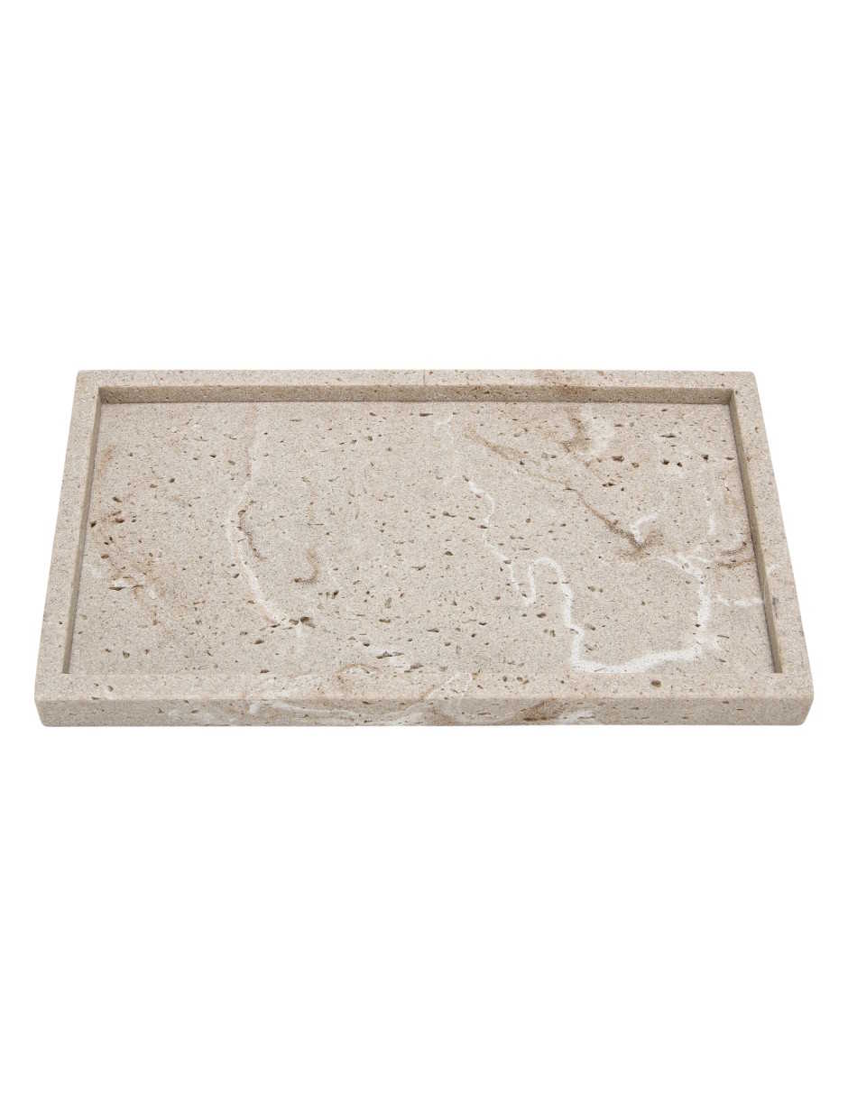 Foto 3 | Charola Zense Sidney Marmoleado Beige