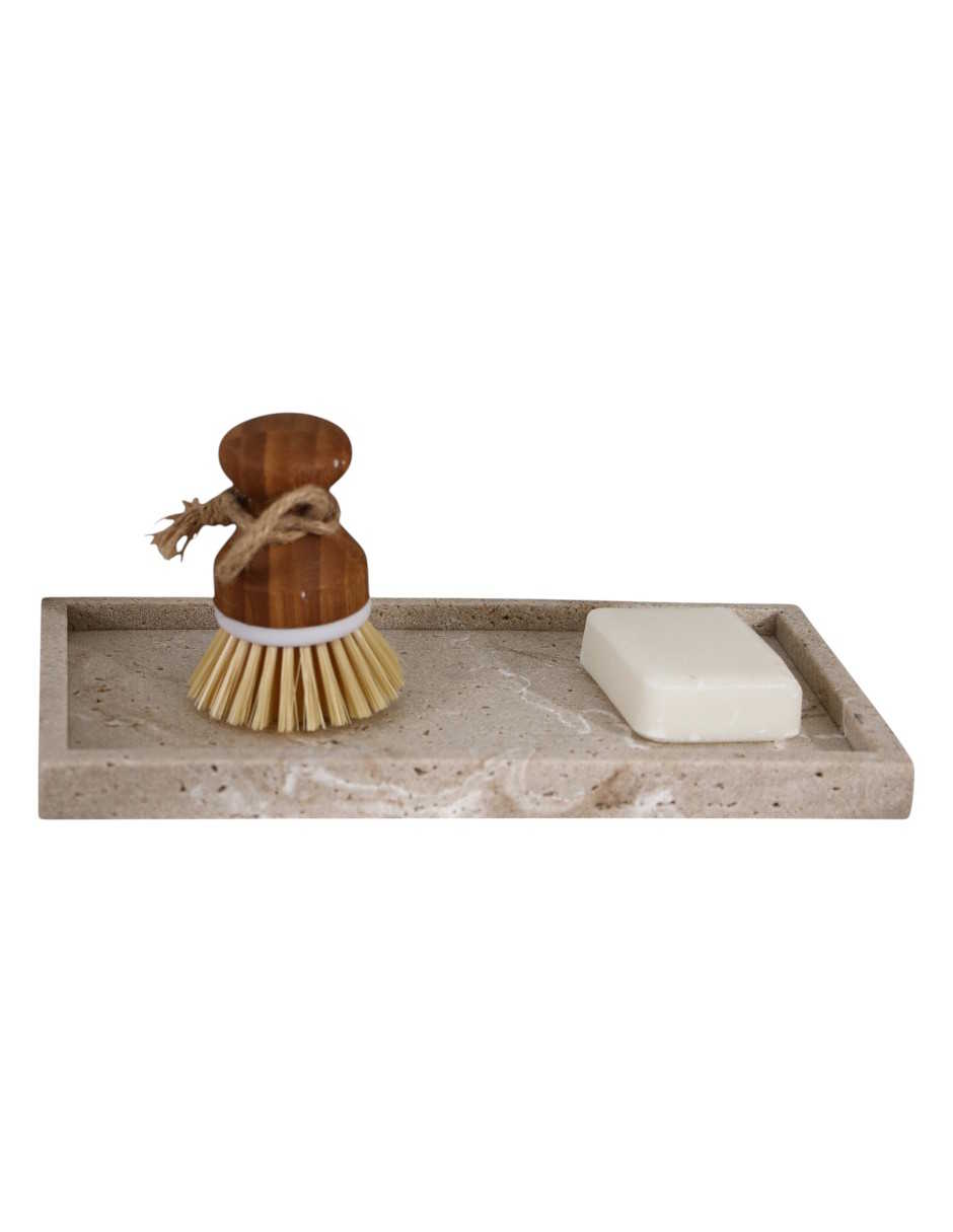 Foto 4 | Charola Zense Sidney Marmoleado Beige