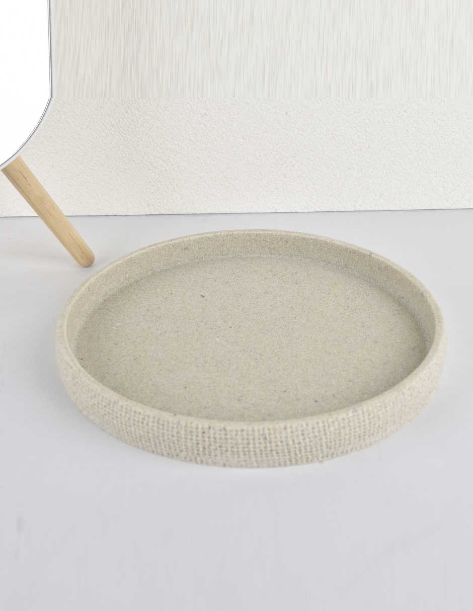 Foto 4 pulgar | Charola  Redonda Zense  Lagos Beige