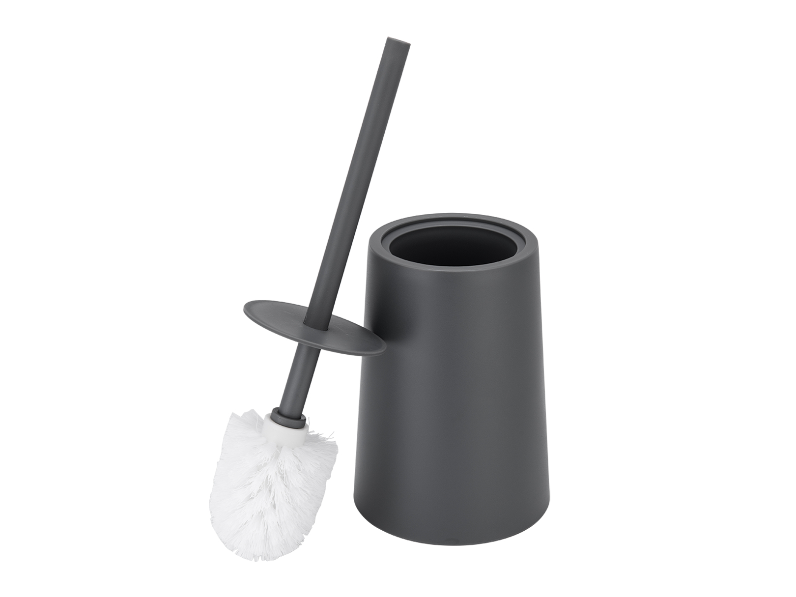 Foto 5 pulgar | Juego de Baño Alaska Gris con Bote de Basura y Cepillo para WC