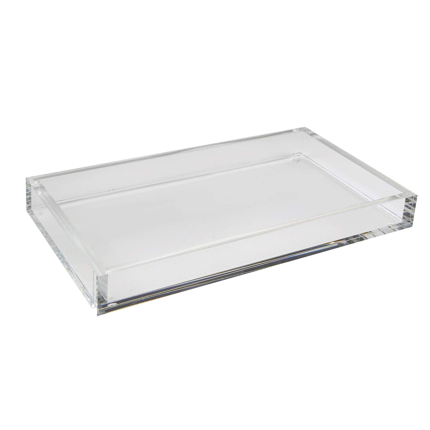 Bandeja Tizo Design Elegant Lucite Acrílico Transparente 12 x 8 cm - Venta Internacional