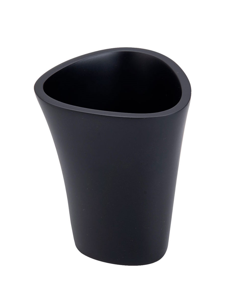 Foto 2 pulgar | Vaso Zense Holanda Bpo 0462b 02 Negro de Poliresina