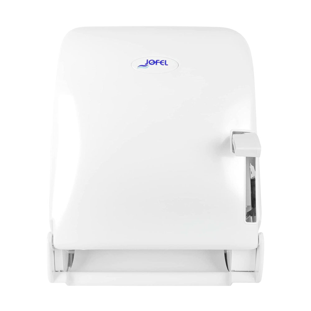 Foto 4 pulgar | Despachador De Toalla En Rollo Marca Jofel Para Uso Rudo, Color Blanco