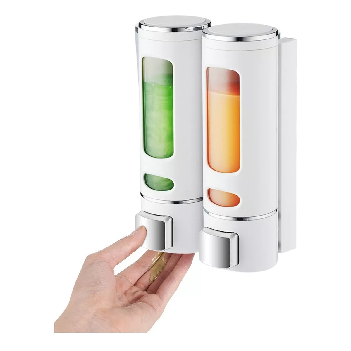 Foto 4 pulgar | Set Dispensador Gel Jabón Líquido Rellenable Eo Safe Imports Esi-8817 Blanco
