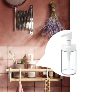 Foto 3 | Dispensador de Jabón Luxvi de Vidrio Blanco
