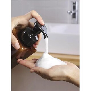 Foto 2 | Dispensador Shampoo De 650ml Para Baño, 4 Piezas Eo Safe Imports Esi-18342 Marrón