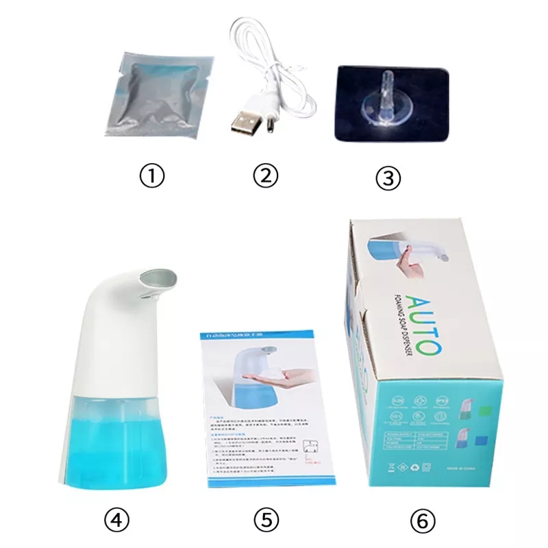 Foto 4 pulgar | Dispensador De Jabón Líquido Con Sensor Automático De Alcohol En Gel - Venta Internacional.