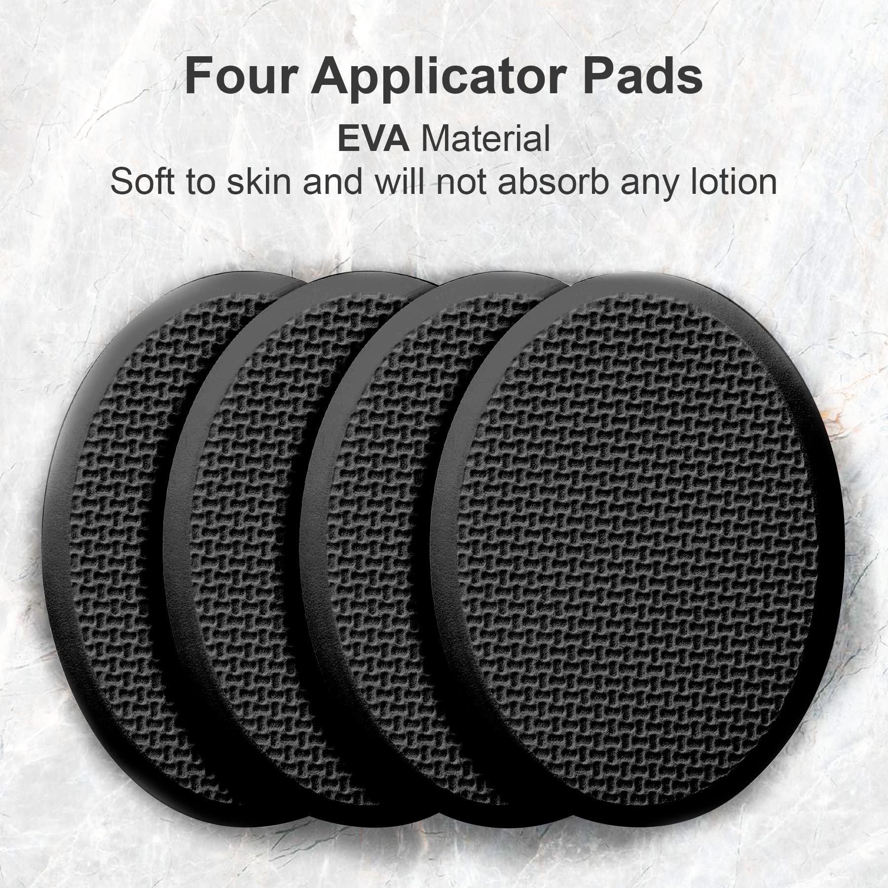 Foto 7 pulgar | Aplicador De Loción Amazerbath Para Espalda Y Pies Con 4 Almohadillas, Color Negro - Venta Internacional.