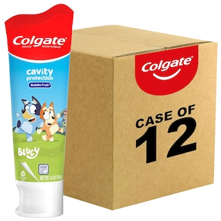 Foto 1 | Pasta De Dientes Colgate Kids Con Flúor 135 Ml Bluey 2+ Years 12p - Venta Internacional.