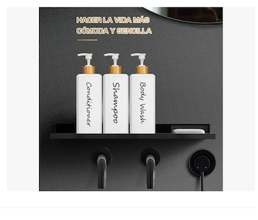 Foto 4 | Dispensador Xtellar de Jabón Líquido de Baño 3 piezas 500 ml